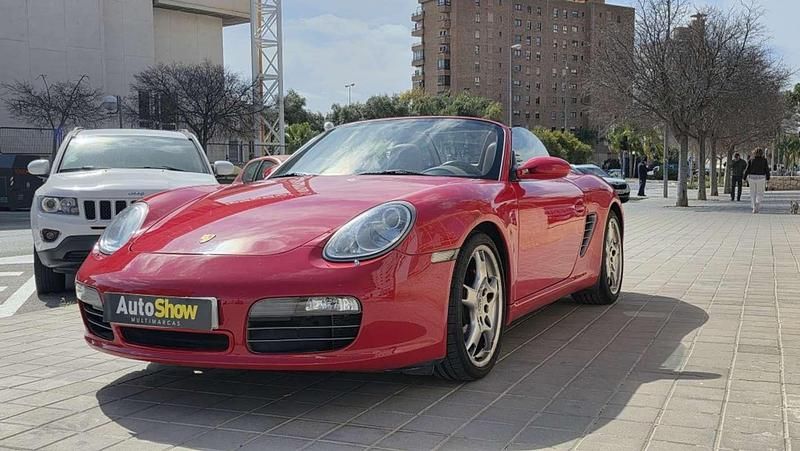 Usado Porsche Boxster S 295 CV (216 kW) 2007 Rojo Descapotable