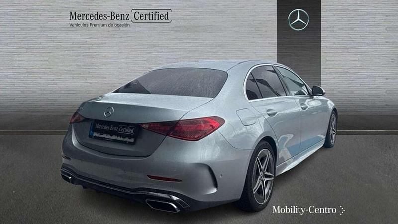 Usado Mercedes C200 207 CV (152 kW) 2022 Plateado Berlina