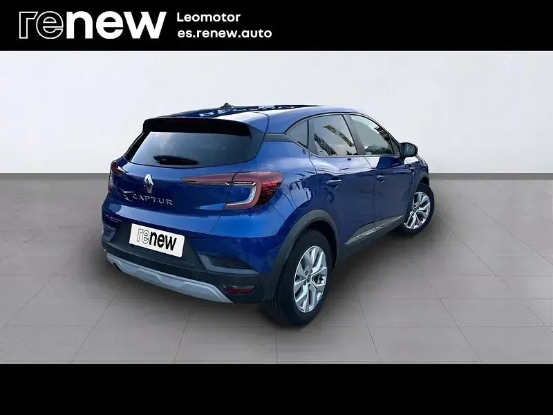Usado Renault Captur Intens 90 CV (66 kW) 2021 Azul SUV