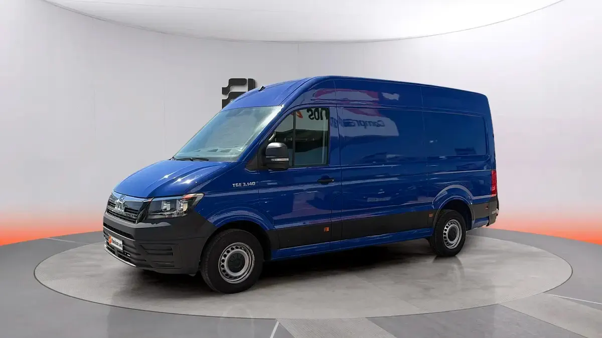 Usado MAN TGE 140 CV (102 kW) 2021 Azul Van