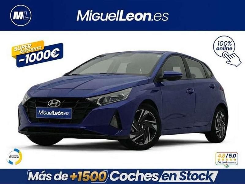 Usado Hyundai i20 84 HP (61 kW) 2022 Azul Citadino