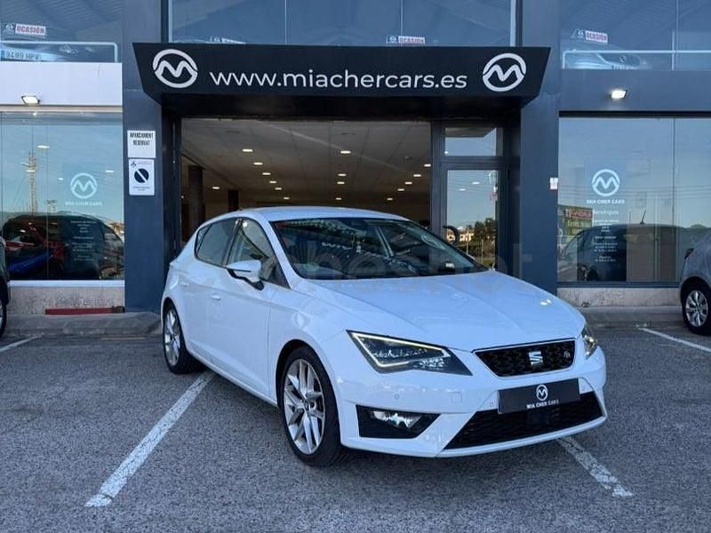 Usado Seat Leon FR 184 CV (135 kW) 2016 Blanco Berlina