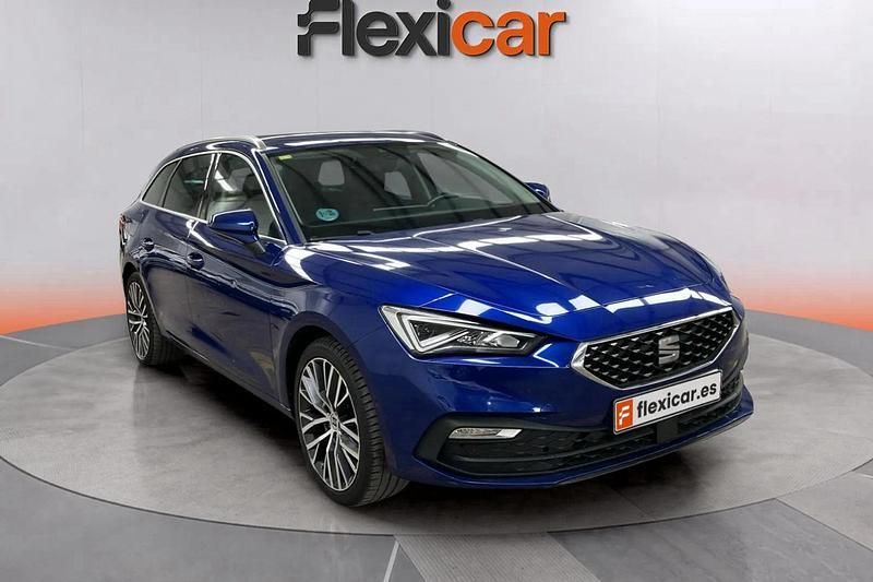 Azul Usado 2020 Seat Leon ST XCELLENCE Familiar | 13.790 € (Buen precio) - Imagen 1/4