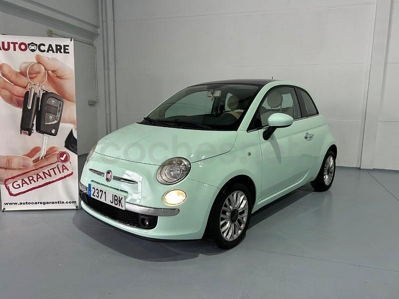 Usado Fiat 500 Lounge 69 HP (50 kW) 2015 Verde Sedan