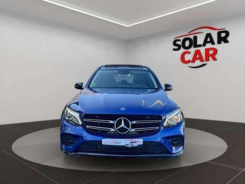 Usado Mercedes GLC250 211 CV (155 kW) 2018 Azul SUV