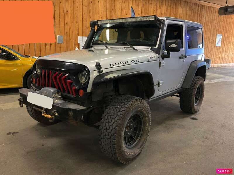 Plateado Usado 2007 Jeep Wrangler Unlimited Rubicon SUV | 15.800 € - Imagen 1/4