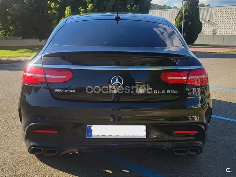 Usado Mercedes GLE63 AMG 585 CV (430 kW) 2019 Negro SUV