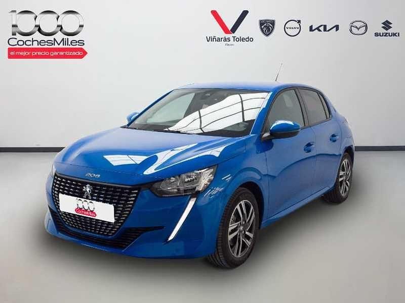 Azul Usado 2019 Peugeot 208 Allure Utilitario | 13.490 € (Un poco caro) - Imagen 1/4
