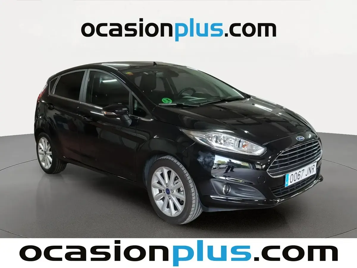 Usado Ford Fiesta Titanium 82 CV (60 kW) 2016 Negro Utilitario