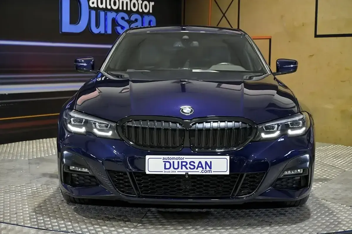 Usado BMW 320e 190 CV (139 kW) 2021 Azul Berlina
