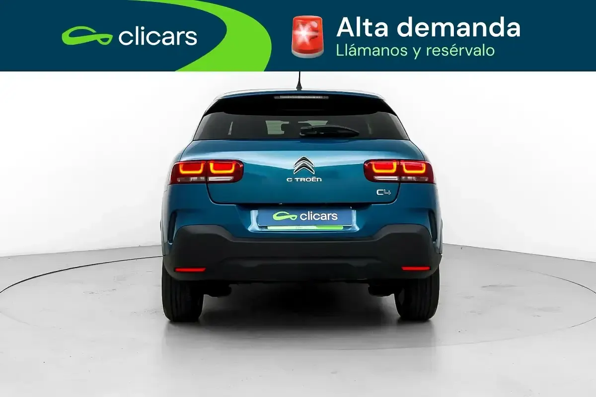 Usado Citroën C4 Cactus Feel 110 CV (80 kW) 2019 Azul Utilitario