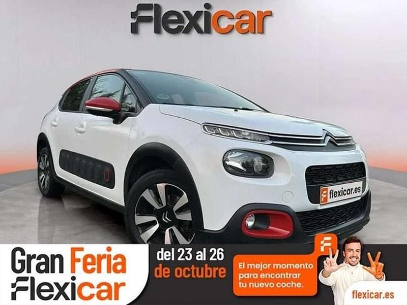 Blanco Usado 2018 Citroën C3 Feel Utilitario | 9990 € (Precio justo) - Imagen 1/4