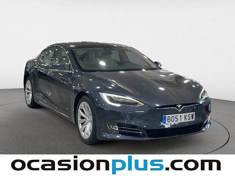 Usado Tesla Model S 448 kW (610 CV) 2019 Gris Utilitario