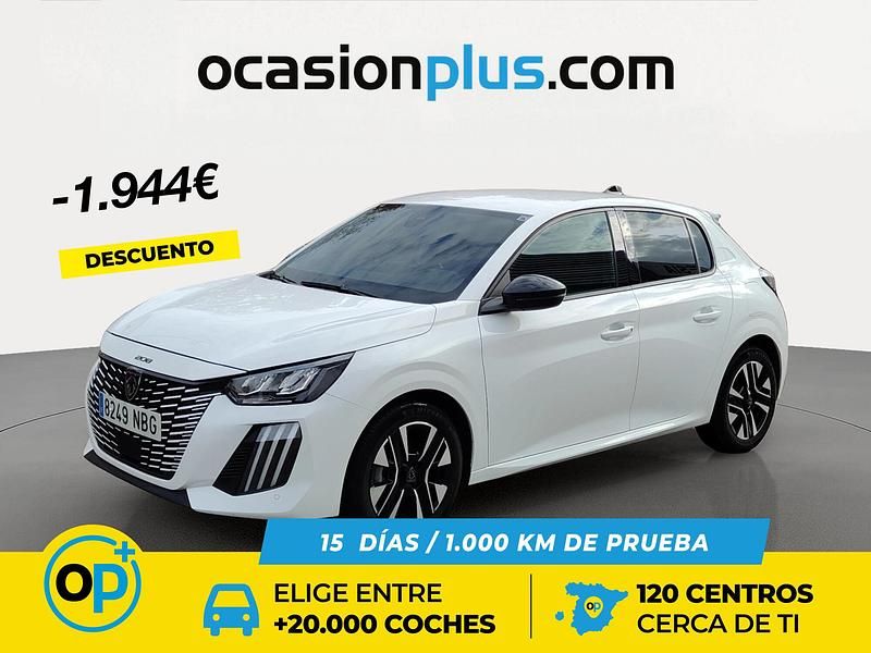 Usado Peugeot 208 Allure 100 CV (73 kW) 2025 Blanco Utilitario