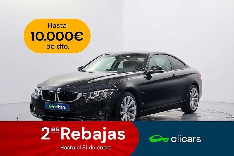 Negro Usado 2017 BMW 420 Coupe | 21.190 € (Super precio) - Imagen 1/4