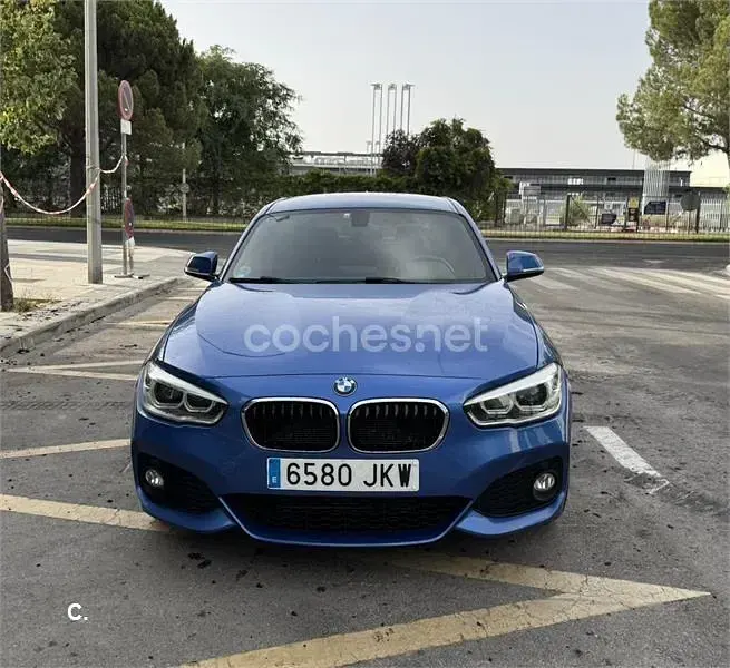 Usado BMW 120 184 CV (135 kW) 2016 Azul Utilitario