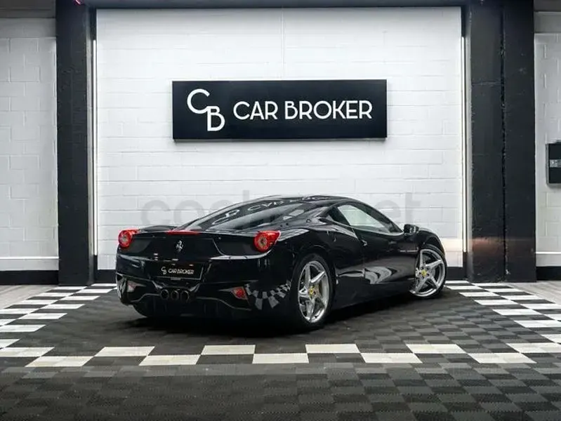 Usado Ferrari 458 570 CV (419 kW) 2012 Negro Coupe