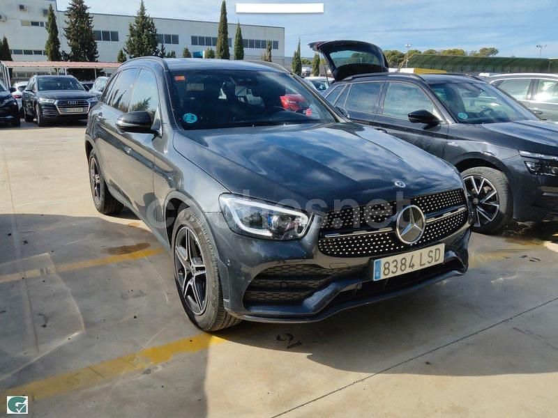 Gris / plata Usado 2022 Mercedes GLC220 SUV | 31.800 € (Super precio) - Imagen 1/4