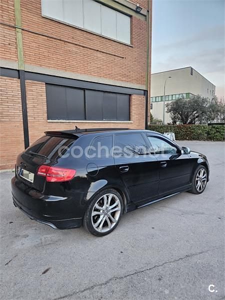 Usado Audi S3 265 CV (194 kW) 2012 Negro Utilitario