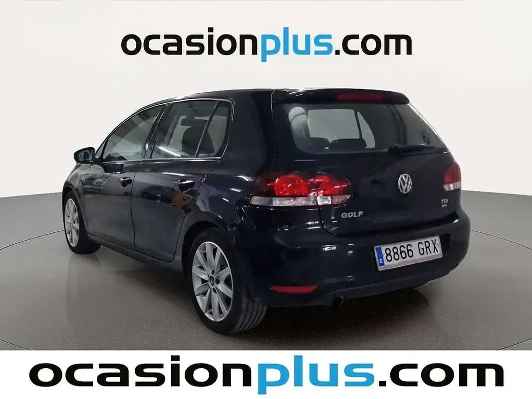 Usado VW Golf VI Sport 105 CV (77 kW) 2009 Negro Utilitario
