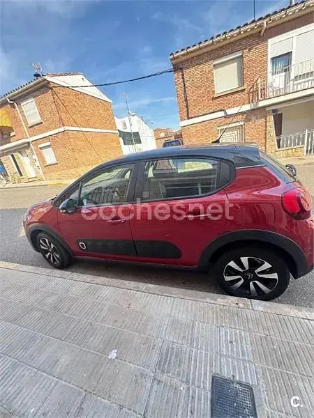 Usado Citroën C3 Shine 99 CV (72 kW) 2017 Rojo Berlina