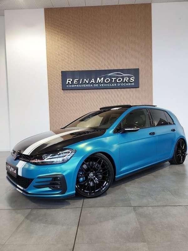 Usado VW Golf VII GTI 245 CV (180 kW) 2019 Azul Utilitario