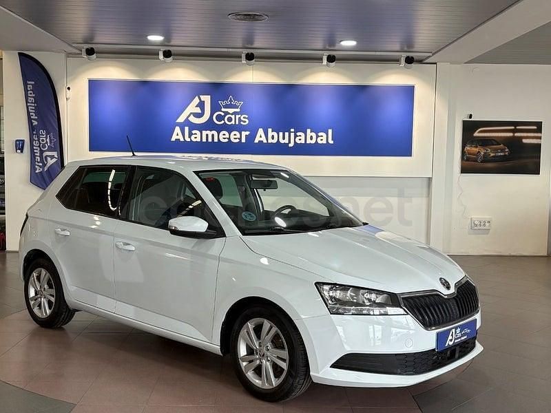 Usado Skoda Fabia Ambition 95 CV (69 kW) 2021 Blanco Berlina
