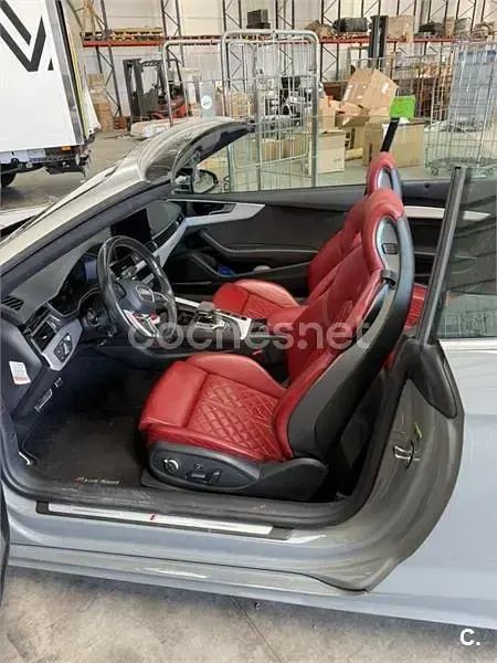 Usado Audi S5 Cabriolet 333 CV (244 kW) 2017 Gris / plata Descapotable