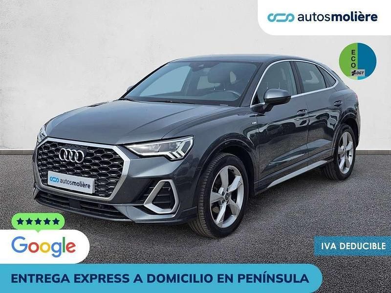 Gris Usado 2020 Audi Q3 Sportback S-Line SUV | 30.809 € (Precio justo) - Imagen 1/4