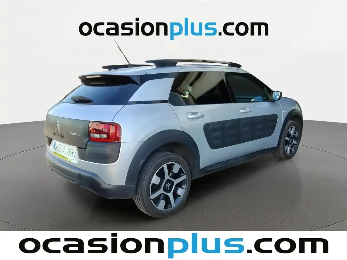 Usado Citroën C4 Cactus Feel 82 CV (60 kW) 2017 Gris Utilitario