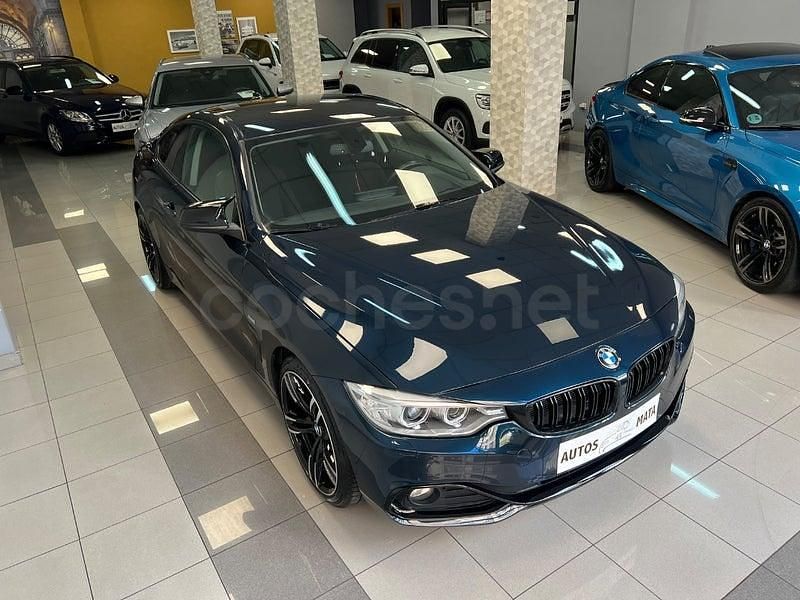Usado BMW 420 190 HP (139 kW) 2016 Azul Coupé