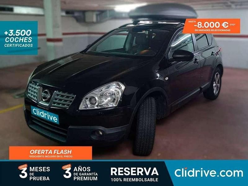 Negro Usado 2009 Nissan Qashqai Acenta SUV | 7290 € (Precio justo) - Imagen 1/3
