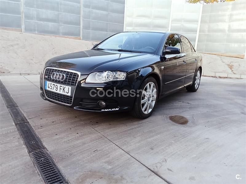 Negro Usado 2007 Audi A4 S-Line Berlina | 5800 € (Precio justo) - Imagen 1/4