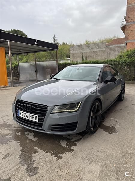 Usado Audi A7 Sportback 245 CV (180 kW) 2011 Gris / plata Utilitario