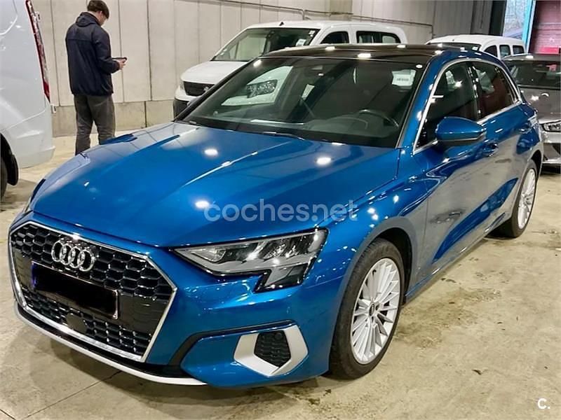 Azul Usado 2021 Audi A3 Advanced Plus Berlina | 19.900 € (Super precio) - Imagen 1/4
