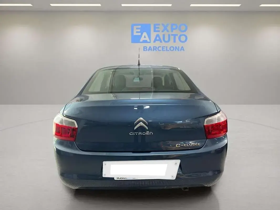 Usado Citroën C-Elysee I 92 CV (67 kW) 2014 Azul Berlina