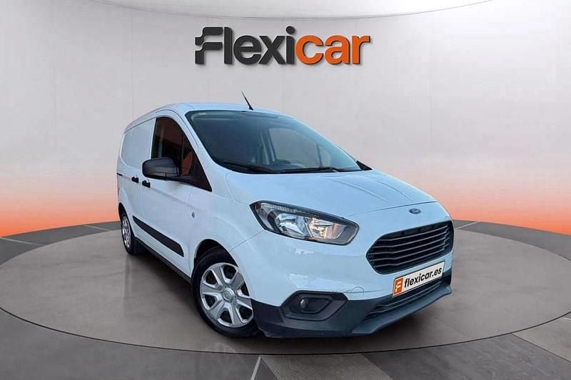 Blanco Usado 2021 Ford Tourneo Courier Titanium Monovolumen | 12.990 € (Super precio) - Imagen 1/4