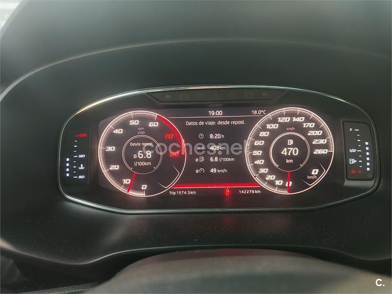 Usado Seat Leon ST FR 180 CV (132 kW) 2018 Blanco Familiar