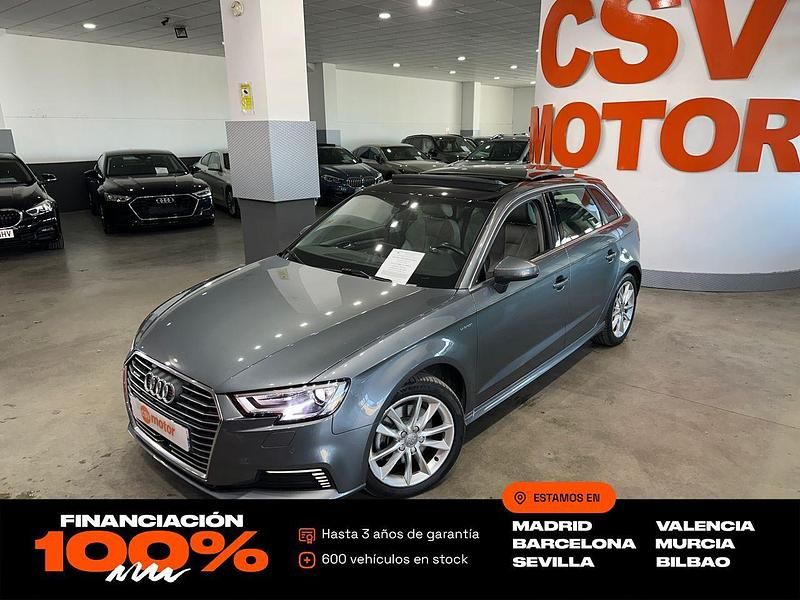 Usado Audi A3 Sportback e-tron 204 CV (150 kW) 2018 Gris Utilitario