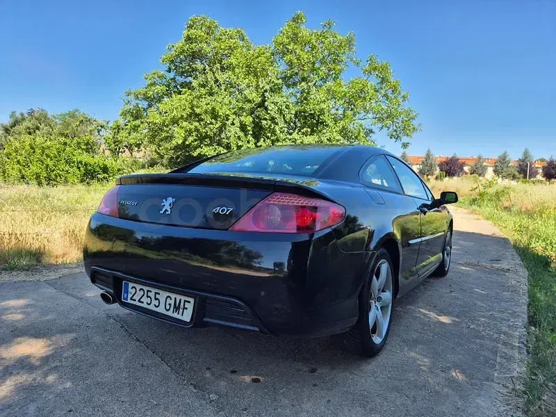 Usado Peugeot 407 Coupe 163 CV (119 kW) 2009 Negro Coupe