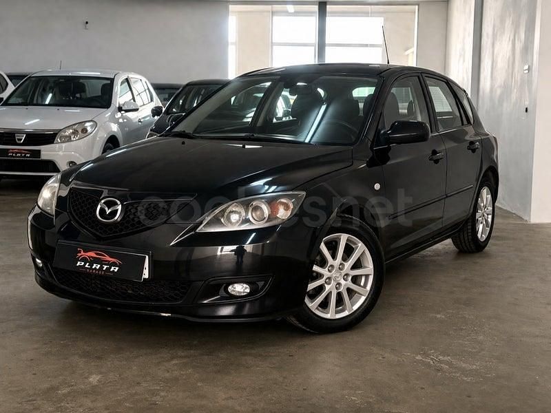 Usado Mazda 3 Active 105 CV (77 kW) 2008 Negro Berlina