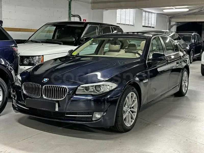 Usado BMW 525 218 CV (160 kW) 2011 Azul Berlina