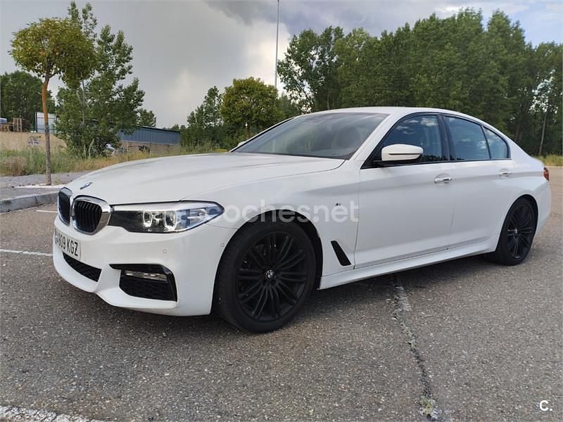 Blanco Usado 2018 BMW 520 Efficient Dynamics Berlina | 27.590 € (Precio justo) - Imagen 1/4