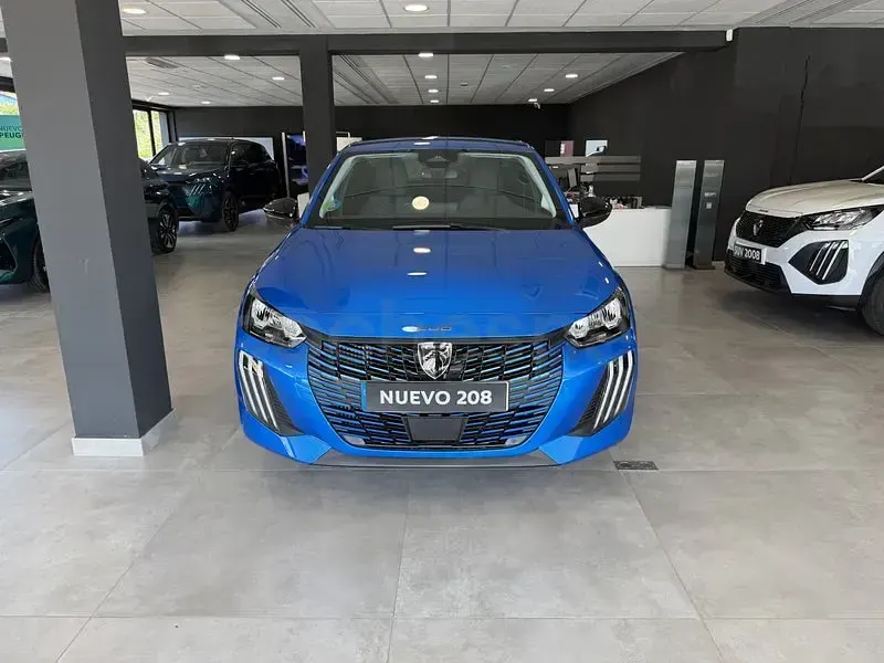 Nuevo Peugeot 208 Allure 110 CV (80 kW) 2026 Azul Utilitario