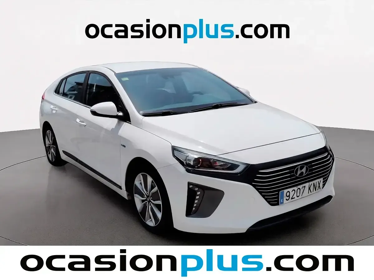 Usado Hyundai Ioniq 141 CV (103 kW) 2018 Blanco Utilitario