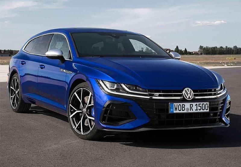 Usado VW Arteon R-line 150 CV (110 kW) 2021 Blanco Familiar