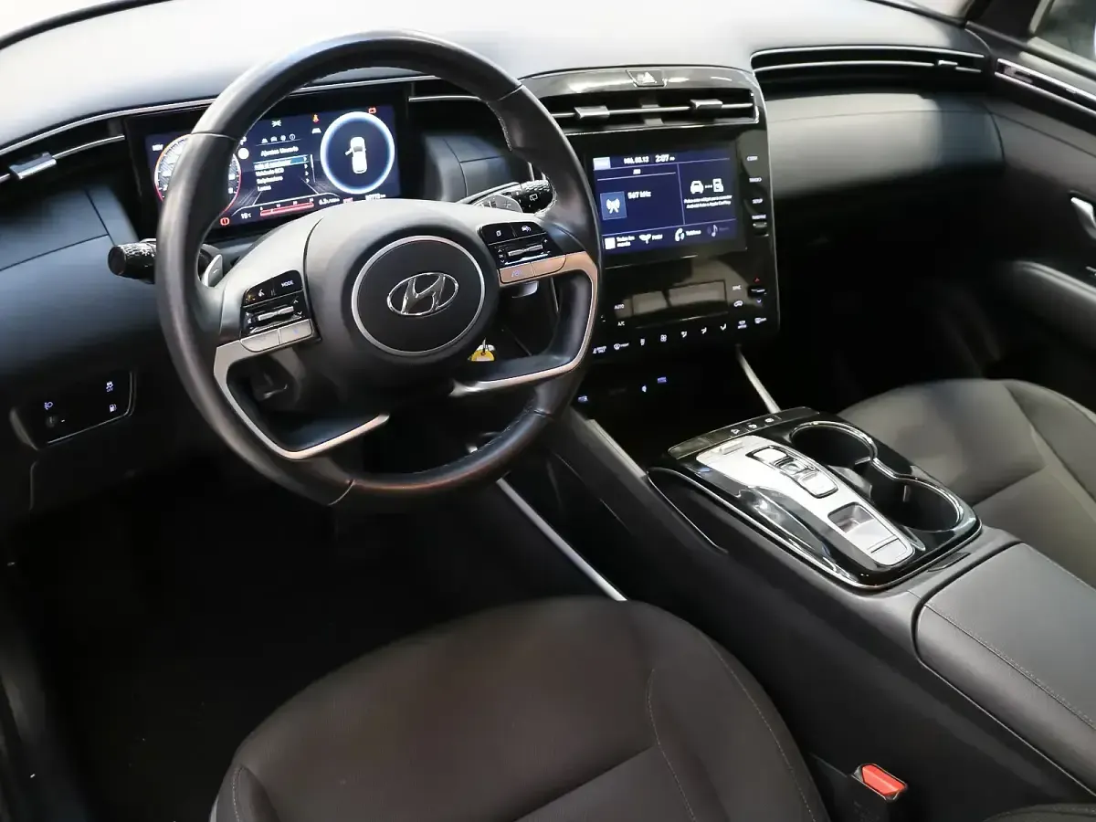 Usado Hyundai Tucson Style 265 CV (194 kW) 2021 Blanco SUV