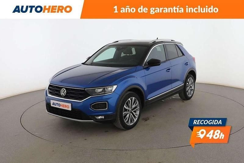 Azul Usado 2020 VW T-Roc Sport SUV | 22.761 € (Precio justo) - Imagen 1/3