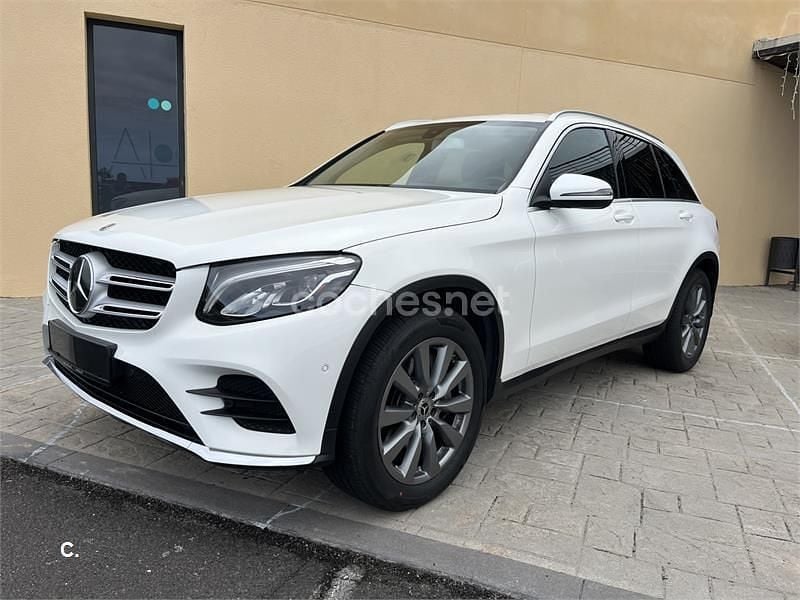 Usado Mercedes GLC250 211 CV (155 kW) 2018 Blanco SUV