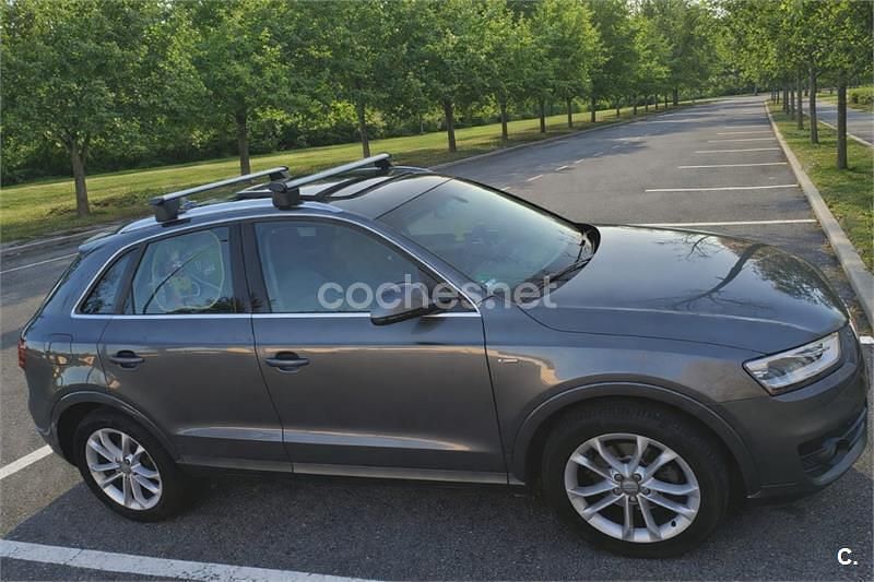 Usado Audi Q3 Ambition 177 CV (130 kW) 2012 Gris / plata SUV